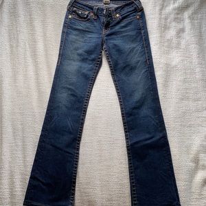 True Religion Size 28 Boot Cut Jeans